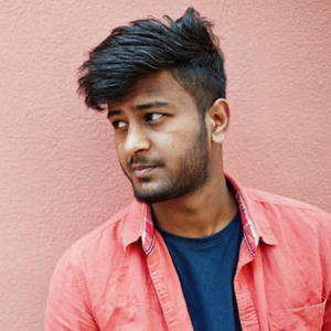 Portrait of a young man representing youth participation in Snehankit Helpline community service activities.